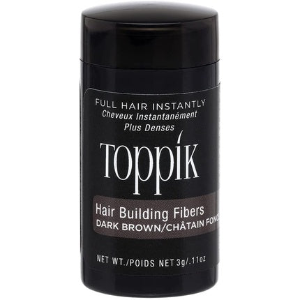 Fibre Păr, Toppik, Dark Brown, 3g