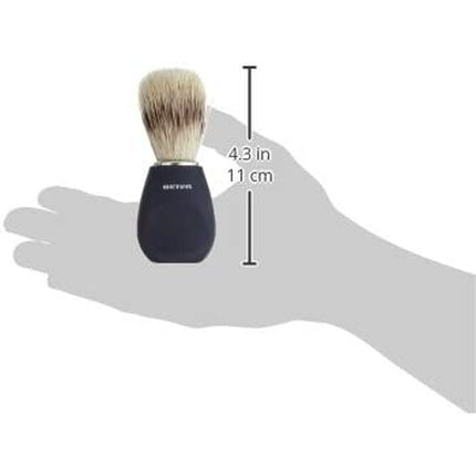 Pensulă de Bărbierit Beter, Negru, Plastic