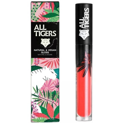 Gloss de Buze, All Tigers, 701 Coral, 8ml
