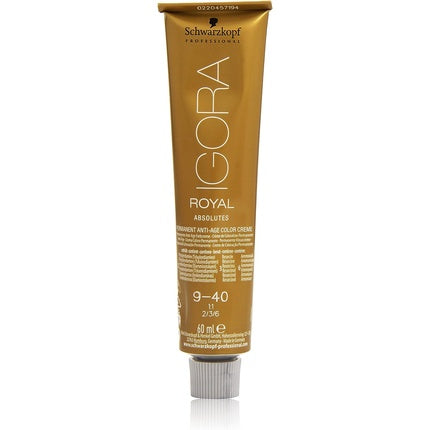 Crema Coloranta Permanenta Anti-Age, Schwarzkopf, Igora Royal Absolutes, 60ml