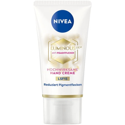 Cremă mâini, Nivea, Luminous 630, SPF 15, 50ml