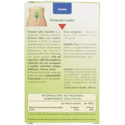 Supliment, Equilibra, 10 plicuri, fermente lactice