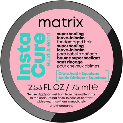 Balsam Leave-In, Matrix, InstaCure, 75ml, Roz