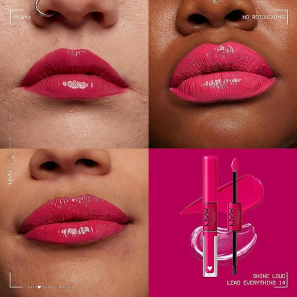 Luciu de buze, NYX, Shine Loud, 14 Plumb