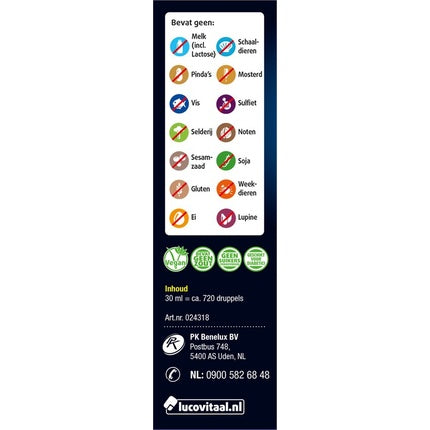 Ulei CBD Lucovitaal Cannabidiol 10% 5ml