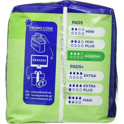 Absorbante femei, TENA, Discreet, culoare neagra