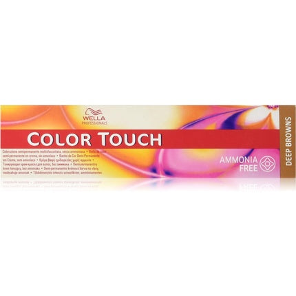 Vopsea de păr, Wella, Color Touch, maro închis