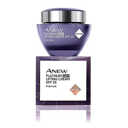 Cremă de zi, Avon Anew Platinum, SPF25, violet