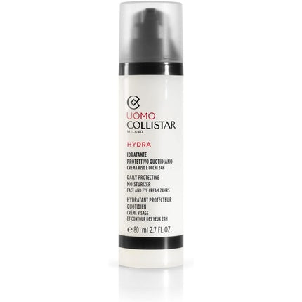 Crema hidratanta si protectie solara, Collistar Hydra Uomo, fata si ochi, 80ml