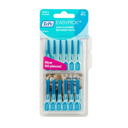 Scobitori dentare, Tepe, Easypick, albastru