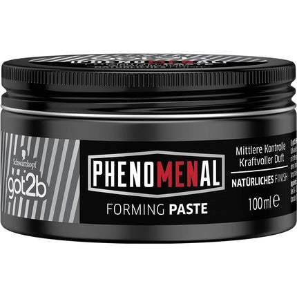 Pastă de păr, Got2b, Phenomenal, negru, 100ml