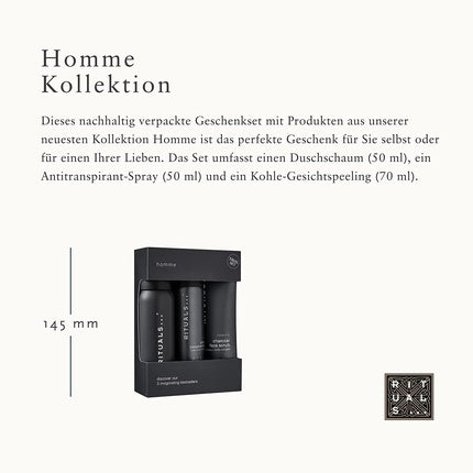 Set cadou pentru barbati, Rituals, Homme Collection, Cedru si Vitamina E