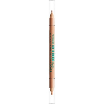Creion dublu pentru sprancene, NYX, Highlighter, Light 01