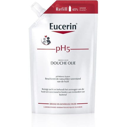 Ulei de duş, Eucerin, pH5 Refill 400ml, migdale