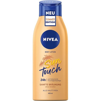 Loțiune corp, Nivea Sun Touch, 400 ml, efect bronzant