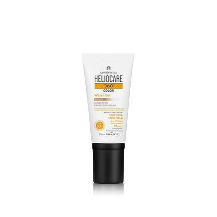 Gel colorat de protecție solară, Heliocare 360, SPF 50+, bronz, 50ml