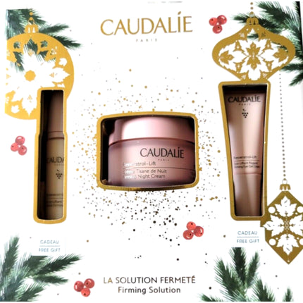Set Îngrijire Anti-Îmbătrânire, Caudalie, Resveratrol Lift, Roz