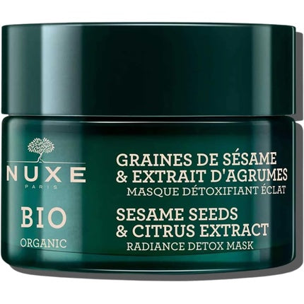 Masca detoxifianta, NUXE, Bio Organic cu extract de susan si citrice, 50ml