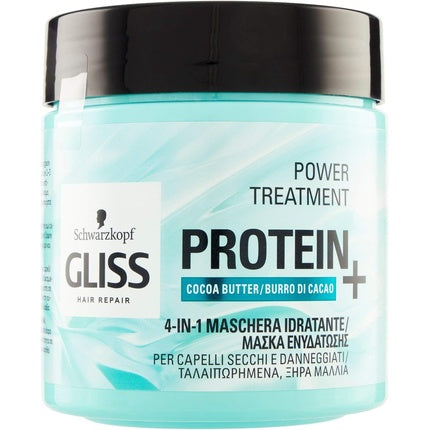 Masca par, Schwarzkopf Gliss, Protein+ hidratare, 400ml