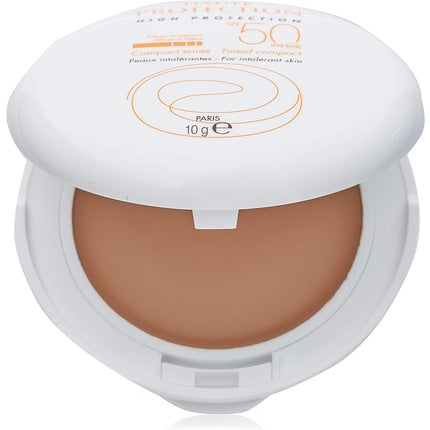 Cremă compactă colorată SPF50, Avène, Honey, 10g