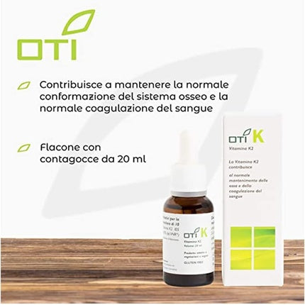 Supliment alimentar, Oti, Vitamina K2, picături 20ml