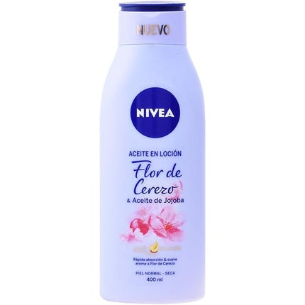 Ulei de corp, Nivea, Cherry Blossom si Ulei de Jojoba