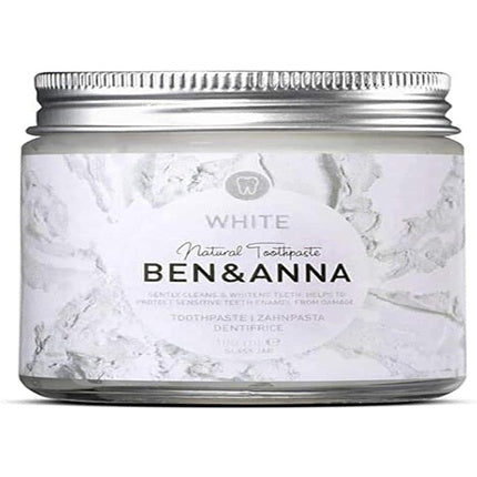 Pasta de dinti, Ben&Anna, Natural Care, alb, 100g