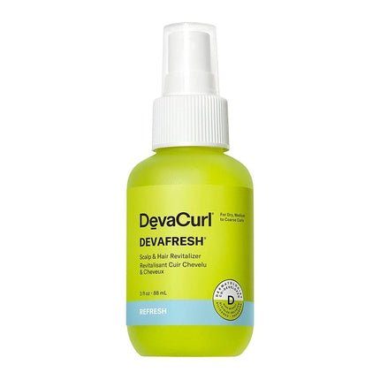 Revitalizant scalp și păr, Devacurl, DevaFresh, verde, 88 ml