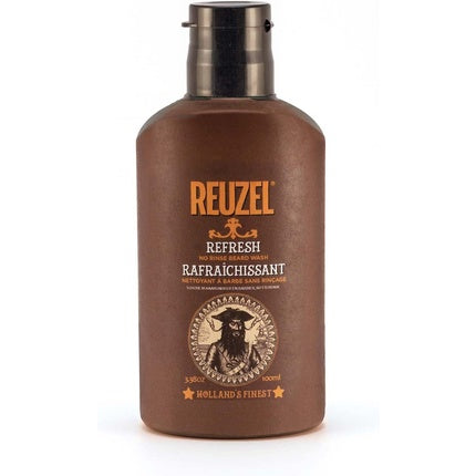 Spumă curatare barbă, Reuzel, Refresh No Rinse, 100ml