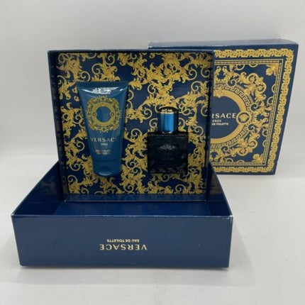 Set Apa de Toaleta si Gel de Dus Versace Eros, 30ml + 50ml