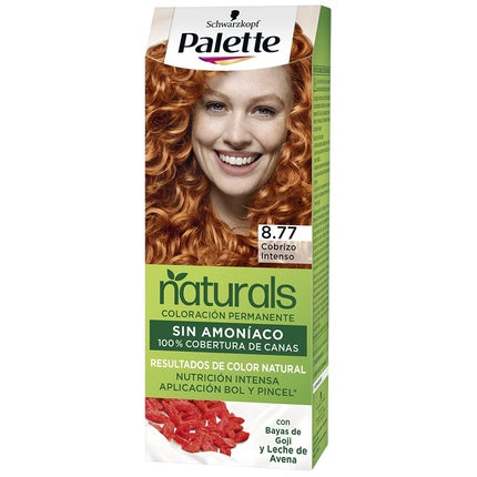 Vopsea de păr, Schwarzkopf, Nc 8.77, cupru intens