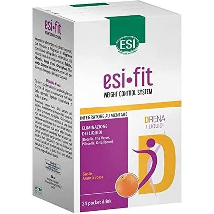 Băutură înlocuitoare de masă, Esi, Fit D Drena, 570g