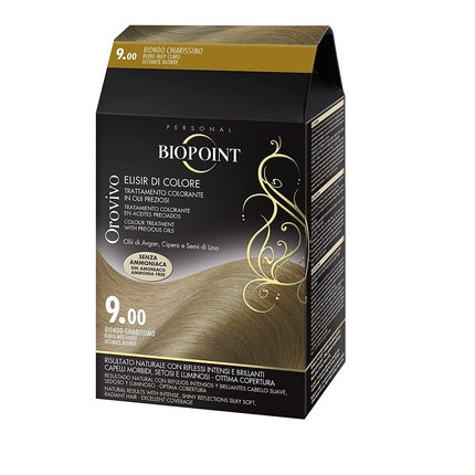 Vopsea de păr, Biopoint Orovivo, blond deschis