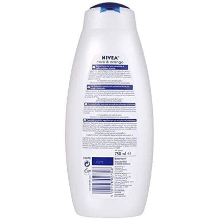 Gel de Duș, Nivea, Care & Orange, 750ml