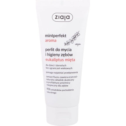 Pastă de dinți, Ziaja, Mintperfect Aroma Eucalipt și Mentă, 100ml