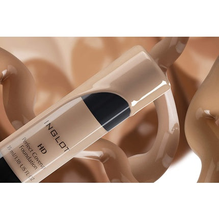 Fond de ten, Inglot, HD Perfect Coverup, 35 ml, bej