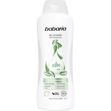 Gel de duş, Babaria, Aloe Vera, 600ml