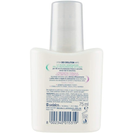Deodorant Lycia Deo Evolution, 75ml, alb