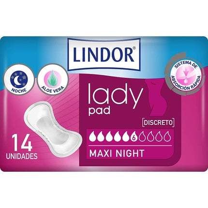 Absorbante de noapte, Hartmann, Lindor Lady Pad Maxi Night