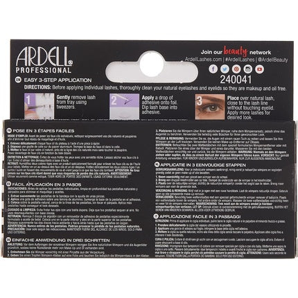 Gene false Ardell Faux Mink Negre Lungime