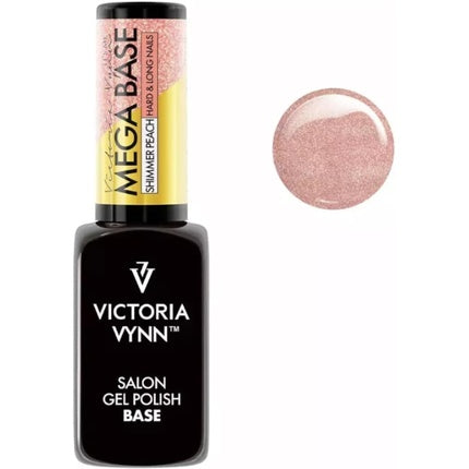 Gel UV, Victoria Vynn, Hardi Mega Base, piersica shimmer, 8ml