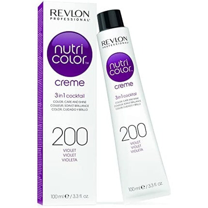 Vopsea de păr, Revlon, Nutri Color, violet, 100ml