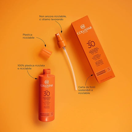 Spray bronzant hidratant SPF 30, Collistar