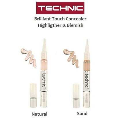 Concealer Technic Brilliant Touch, Natural