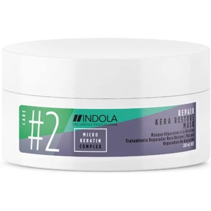 Masca reparatoare par, Indola, Kera Restore, 200ml