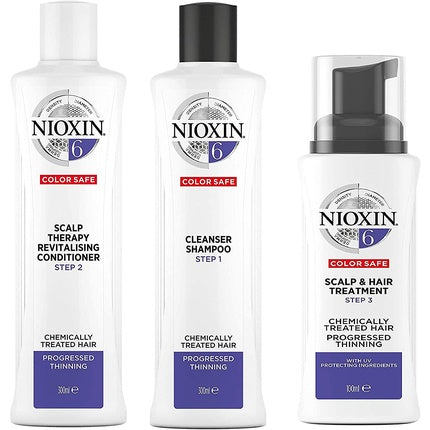 Tratament anti-cădere, Nioxin, Sistem 6, păr subțiat