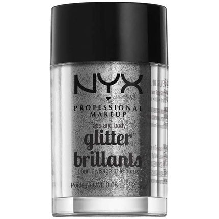 Glitter corp și păr, NYX, multicolor, unică mărime