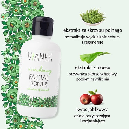 Tonic facial Sylveco Vianek Normalizing alb 150ml