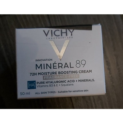 Crema hidratanta 72H fara parfum, Vichy, Mineral 89, 50ml