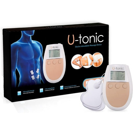 Electrostimulator muscular, 500cosmetics, U-Tonic, alb